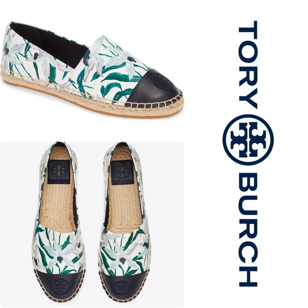 Tory Burch Color Block Flat Espadrille - Picture 1 of 5